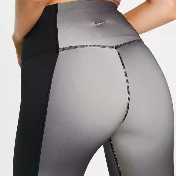 Nike Yoga Dri-FIT high rise 7/8 leggings printed black - Picture 5 of 9